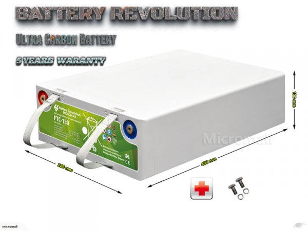 Deep Cycle Solar Storage Battery 12v 130ah Ultra Lead Carbon Battery