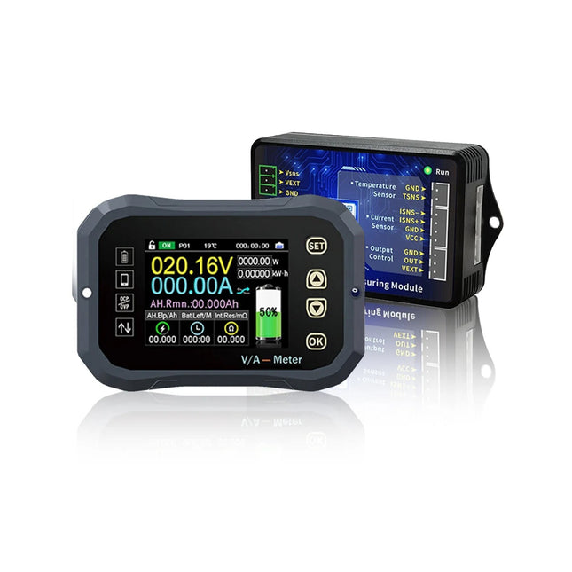 KG110F DC 0-120V 100A Battery Capacity Tester Voltage Current Meter