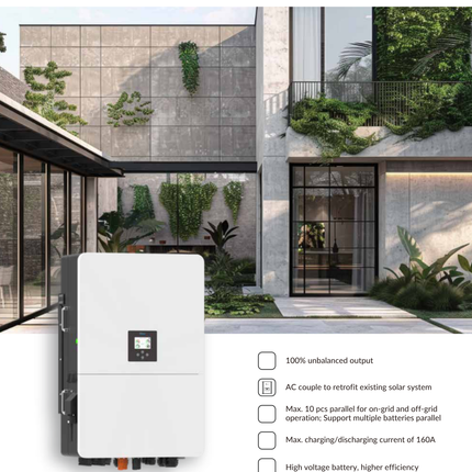 Deye SUN-80K-SG02HP3-AU-EM6 Three Phase Hybrid Inverter HighVotage - 06