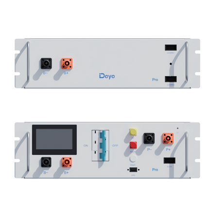 Deye BOS-G-Pack5.1 Lithium Ion Battery 100Ah LiFePO4 Energy Storage Battery51.2V - 01