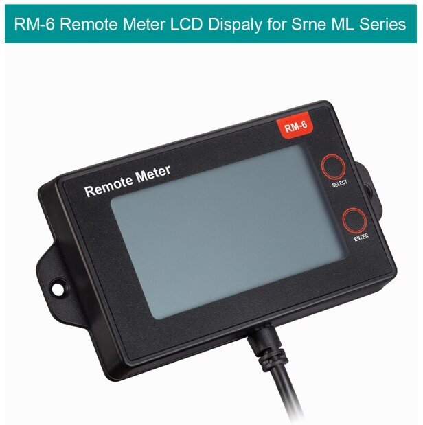 RM-6 Remote Meter LCD Display Monitor for SRNE MC Series MPPT Solar Controller - 02 2.jpg