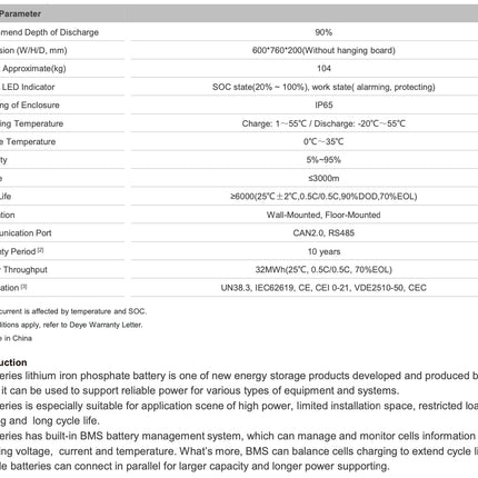 Deye RW-F16 LiFePO4 Battery 51.2V 16 kWh High-Performance Energy Storage - 06 0103.jpg