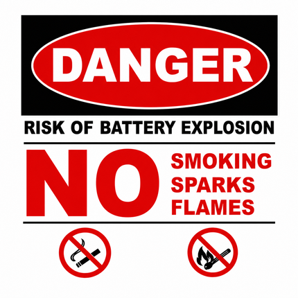 Solar Battery Label Kit