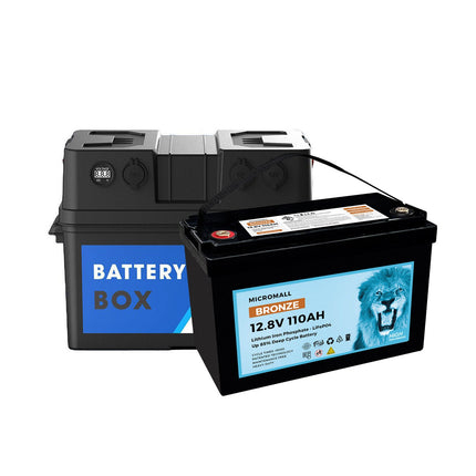 500W/1000W Max Portable Power Station LiFePO4 110Ah Battery Built-In