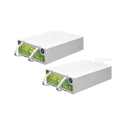 2X Deep cycle solar Storage battery 12V 200Ah Ultra lead Carbon Battery