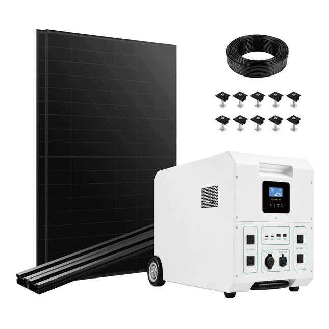 New 2026 Essential Solar Package | 5kW Installation-Free Plug-and-Play Portable Solar Power Station – 5.22kWh