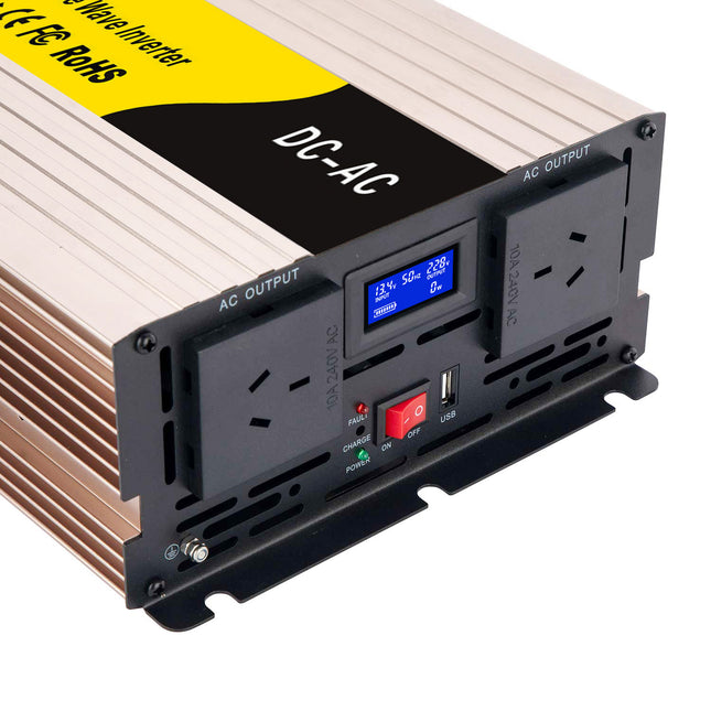 24V 3000W Peak 6000W Off-Grid Pure Sine Wave Inverter UPS Power REPU-3000