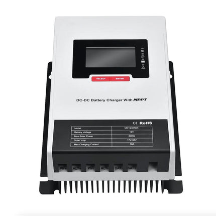 SRNE MD1230N05 MD Series 30A DC-DC Charger with MPPT Dual-battery Controller