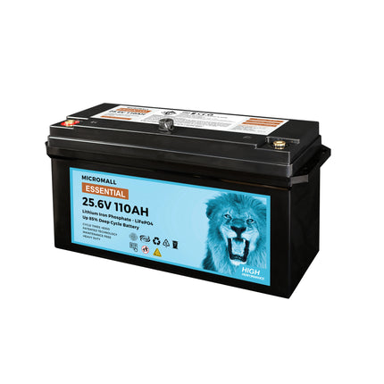 25.6V 110Ah Lithium Battery LiFePO4 Battery Deep Cycle Battery Solar Battery - 02