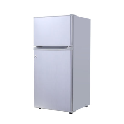 105L Solar Fridge Freezer 12V 24V Dual Door DC Compressor - Energy Efficient