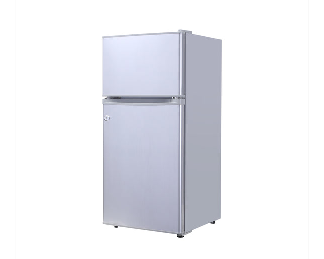 105L Solar Fridge Freezer 12V 24V Dual Door DC Compressor - Energy Efficient