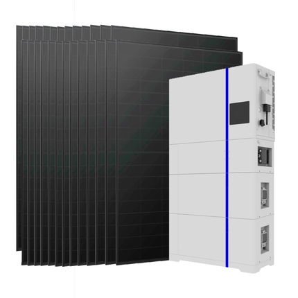 Deye 10kW 10.24kWh Single-Phase All-in-One Home Solar System with 26 JA Solar 455W Panels - 01