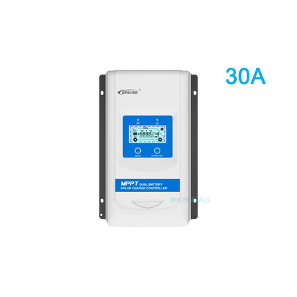 EPEVER New 30A Dual Battery MPPT Solar Controller DR3210N