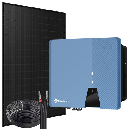 3kW Grid-Tied Solar System with 7 Panels – Home On-Grid Solar Power Kit