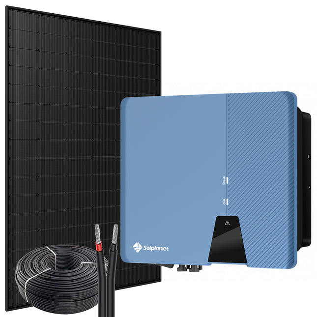 3kW Grid-Tied Solar System with 7 Panels – Home On-Grid Solar Power Kit
