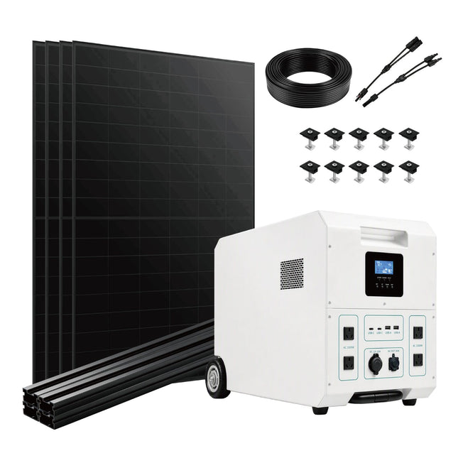 New 2026 Advanced Solar Package | 5kW Installation-Free Plug-and-Play Portable Solar Power Station – 5.22kWh