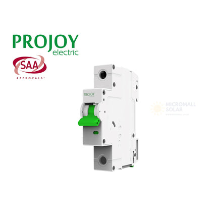 PROJOY DC Miniature Circuit Breaker PEBS-H-63 Series 25A 1P 250V