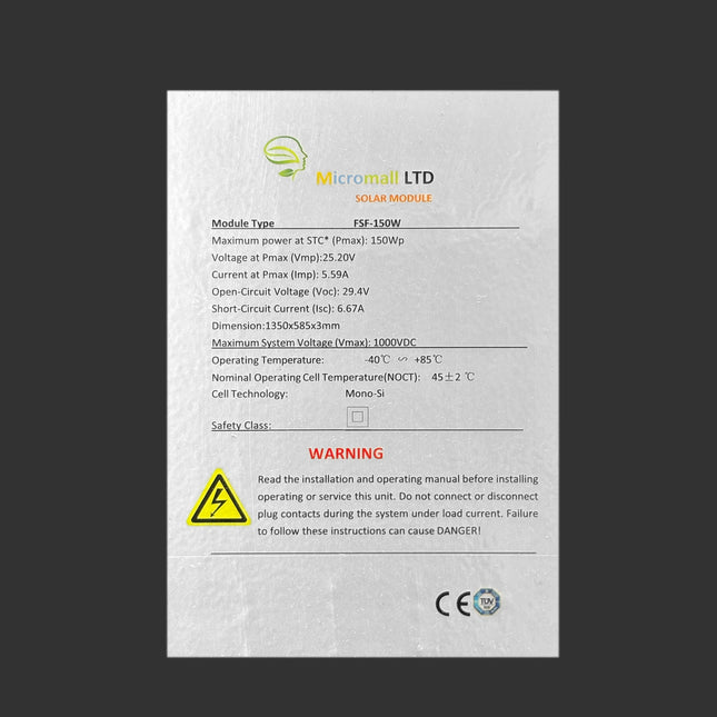 NEW - HPBC 12V/18V 150W Flexible Monocrystalline Outdoor Solar Panel - 4c70d001-87c6-63f6-0539-d26f6dd773d4-13778.jpeg