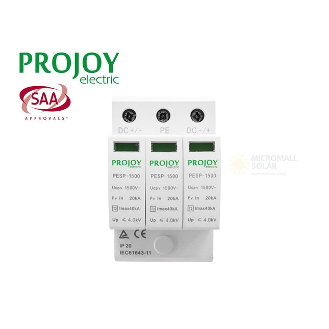 PROJOY PESP-1500 1500V DC Surge Protector for PV