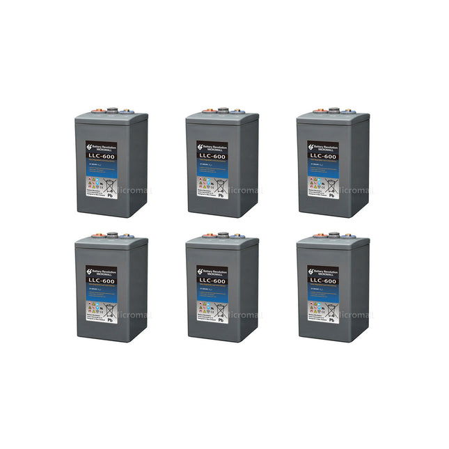 Deep Cycle Solar Storage Battery 12V 7.2kW offgrid Ultra Carbon Battery