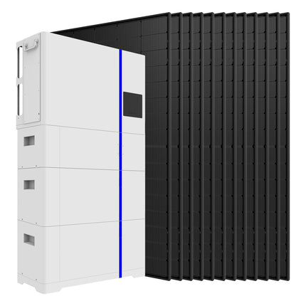 Deye 8kW 10.24kWh Three Phase All-in-One Home Solar System with 12 Panels