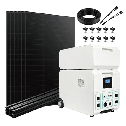 New 2026 Performance Plus Solar Package | 5kW Installation-Free Plug-and-Play Portable Solar Power Station – 10.44kWh