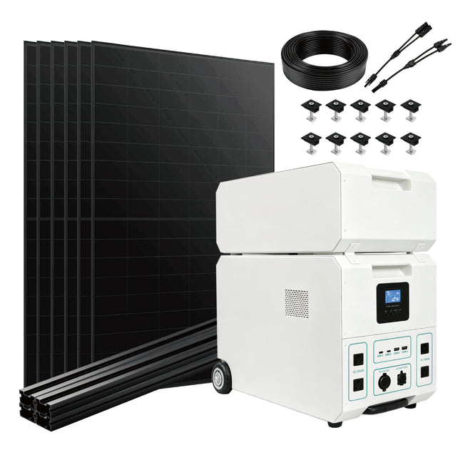 New 2026 Performance Plus Solar Package | 5kW Installation-Free Plug-and-Play Portable Solar Power Station – 10.44kWh