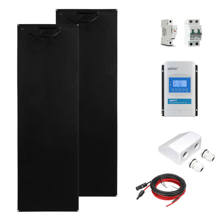 400W Flexible Solar Panel with EPEVER XTRA3210N 30A MPPT Controller Package