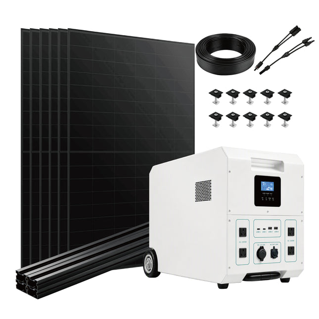 New 2026 Performance Solar Package | 5kW Installation-Free Plug-and-Play Portable Solar Power Station – 5.22kWh