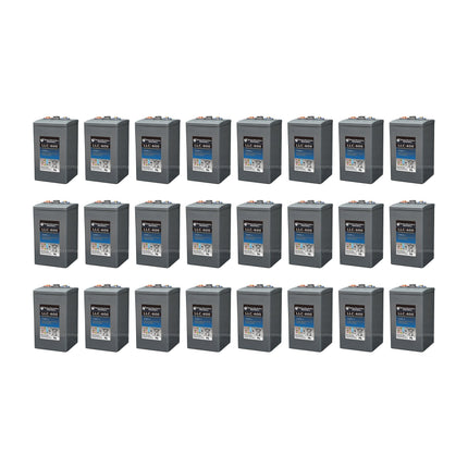 Deep Cycle Solar Storage Battery 48V 28.8kW offgrid Ultra Carbon Battery