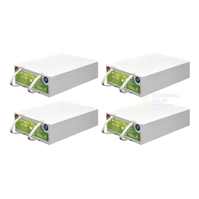 4X Deep cycle solar Storage battery 12V 200Ah Ultra lead Carbon Battery