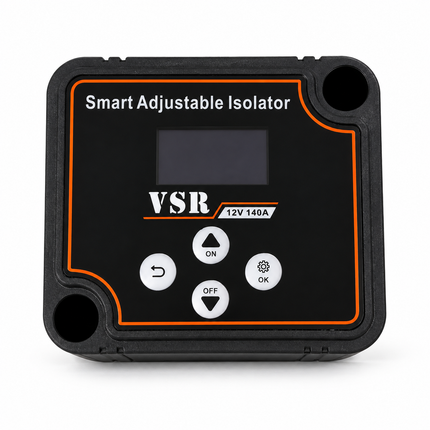 Smart Adjustable Battery Isolator VSR 12V 140A – Pro