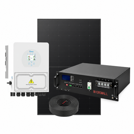 Deye 3kW smart hybrid inverter solar package with BTL-48V110 LiFePO4 battery