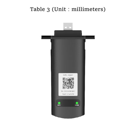 Deye DL1000B-ETH Ethernet Data Logger for Remote Inverter Monitoring - official ETH logger product view