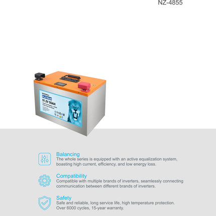 NZ-4855 IP20 battery overview from HC NZ datasheet 2026-09-22 - BTL-48V55M