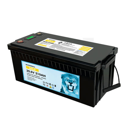 25.6V 210Ah LiFePO4 Deep Cycle Battery