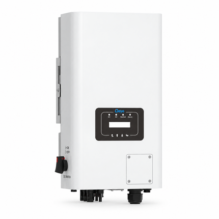 Deye SUN-10K-G06P3-AU-BM2-P1 10kW three-phase string inverter on white background