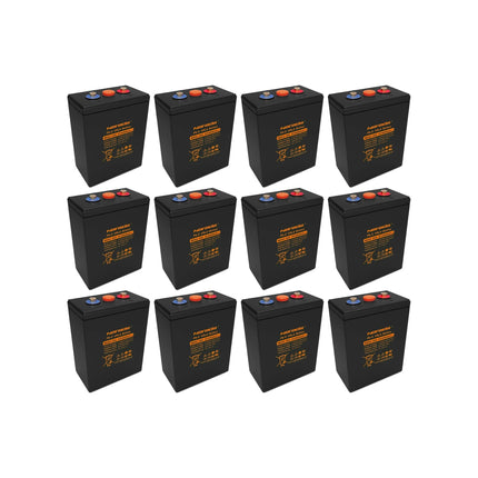 Narada REXC-300 2V 300Ah Ultra Lead Carbon Deep Cycle Solar Battery X12