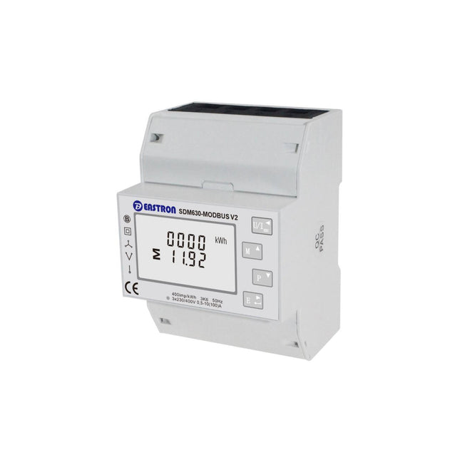 SDM630-Modbus V2 DIN Rail Smart Meter for Three-Phase Electrical Systems