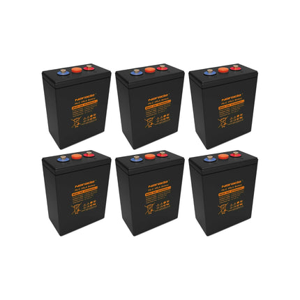 Narada REXC-300 2V 300Ah Ultra Lead Carbon Deep Cycle Solar Battery X6