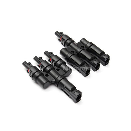 3 in 1 - MC4 Solar Connectors - 1 Pair