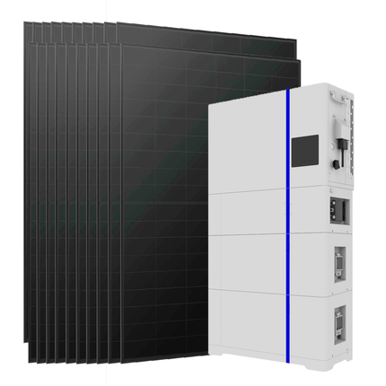 Deye 6kW 10.24kWh Single-Phase All-in-One Home Solar System with 20 JA Solar 455W Panels - 01
