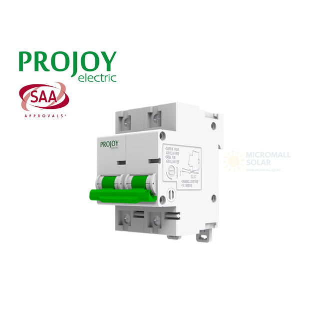 PROJOY DC Miniature Circuit Breaker PEBS-L-125 Series 125A 2P 160V