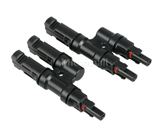 2 in 1 - MC4 Solar Connectors - 1 Pair