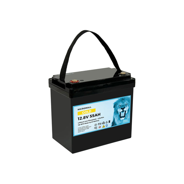 12V 50Ah 55Ah Lithium Battery LiFePO4 Battery Deep Cycle Battery Solar Battery