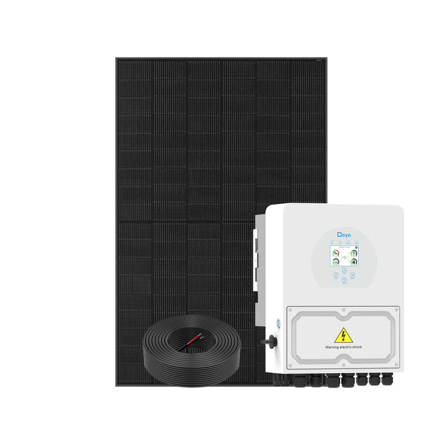 7 Panels Small Home Solar System - 3kW Deye Hybrid Inverter Battery-Free