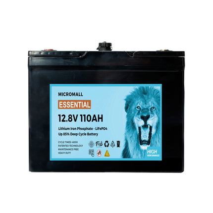 12.8V 110Ah Lithium Battery LiFePO4 Battery Deep Cycle Battery Solar Battery - 01