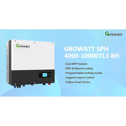 Growatt SPH6000 Hybrid Inverter 6kw  MPPT Growatt Solar Inverter
