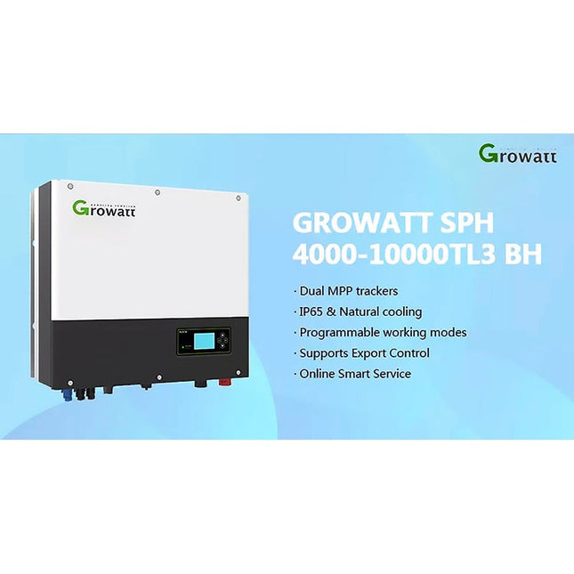 Growatt SPH6000 Hybrid Inverter 6kw  MPPT Growatt Solar Inverter