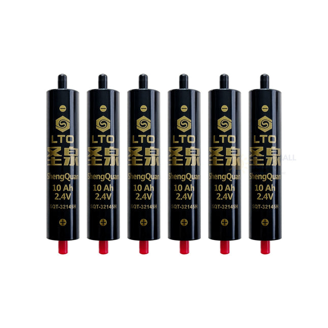 2.4V 10Ah Lithium Battery SQT-32145H LTO Battery X6